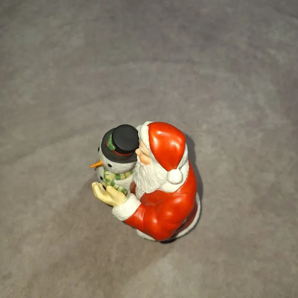 Lenox 1999 Christmas Santa & Snowman Collection Fine Porcelain Limited Edition